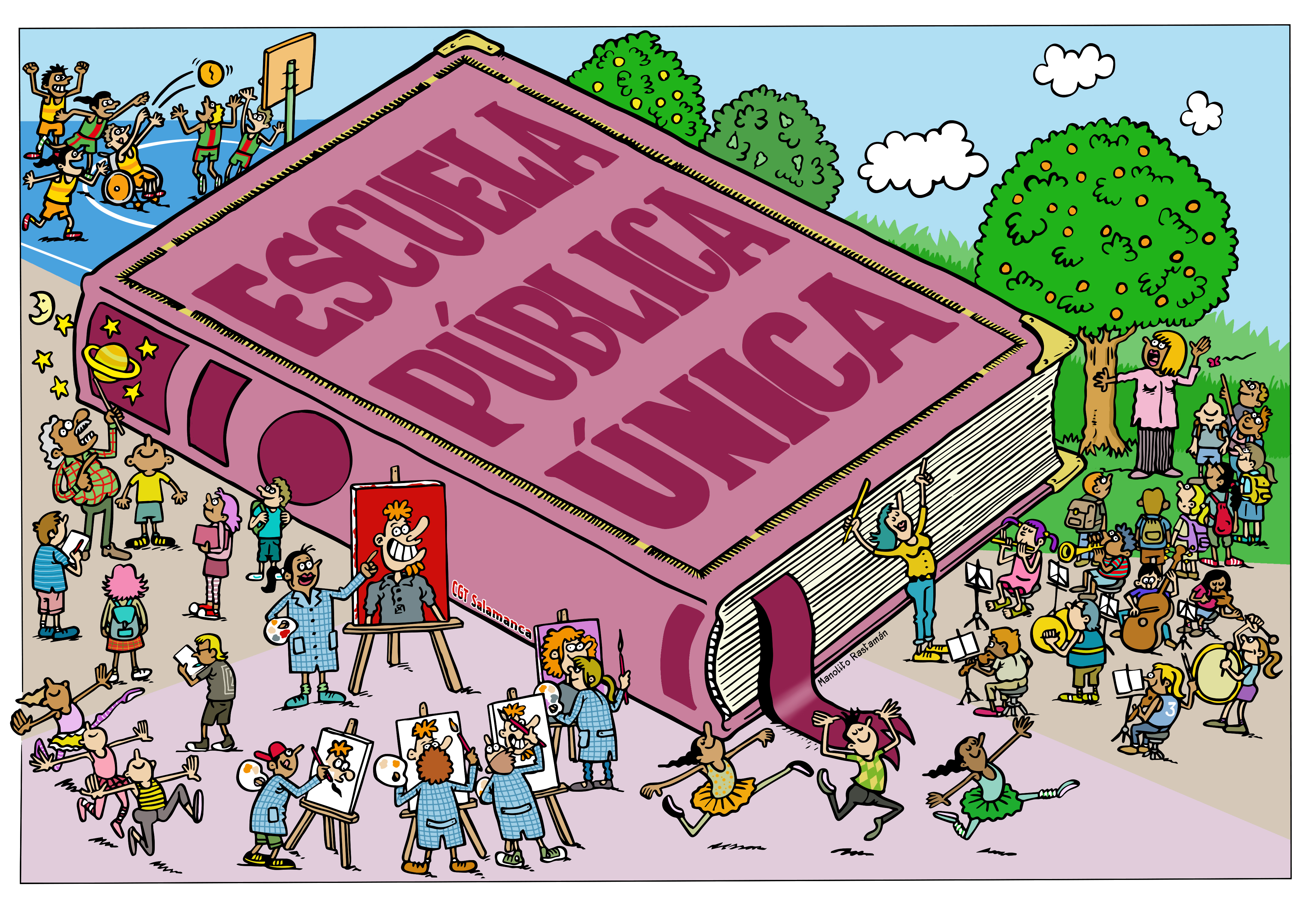 Mural Rastamn  CGT Salamanca