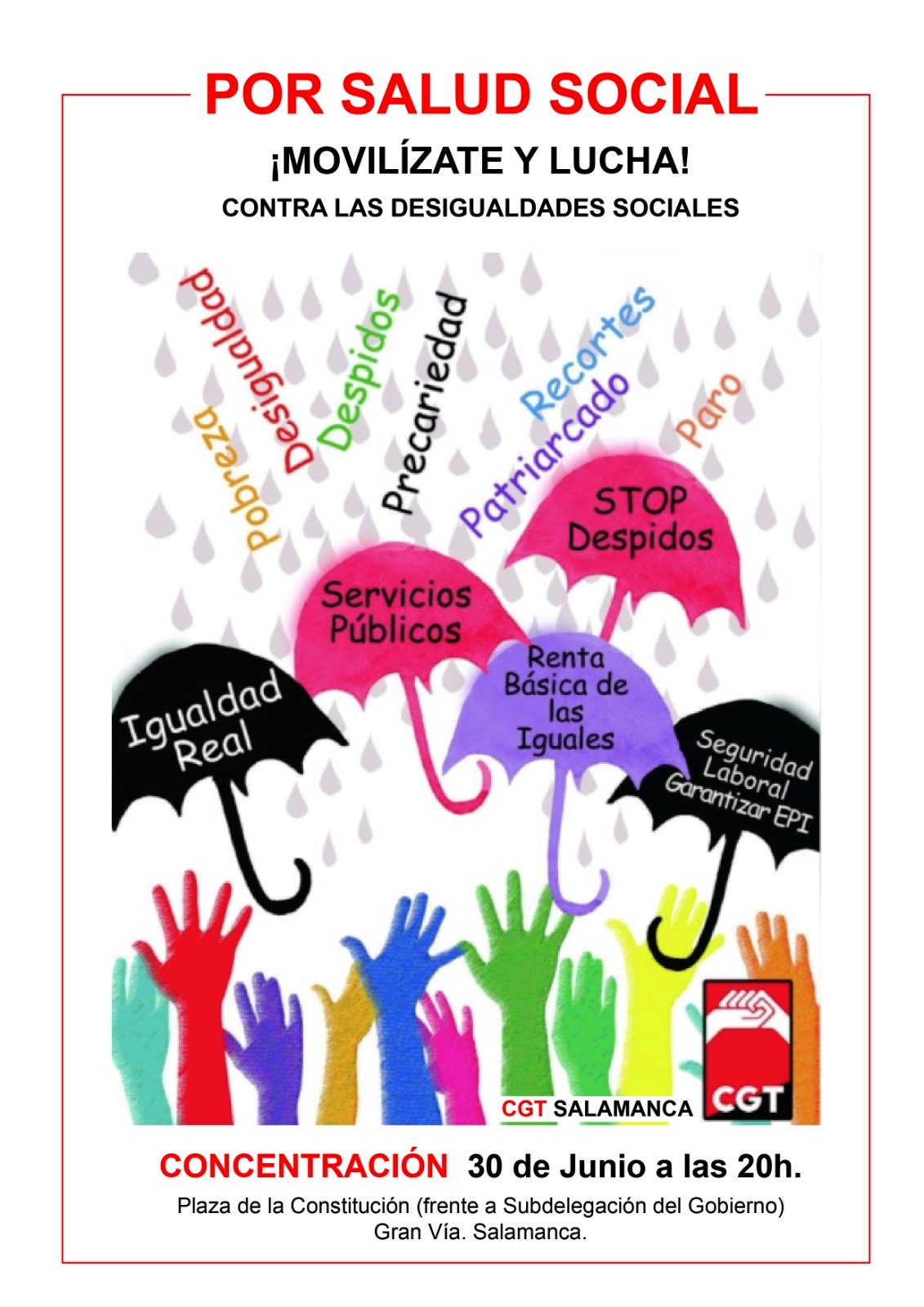 concentracion 30 junio CGT